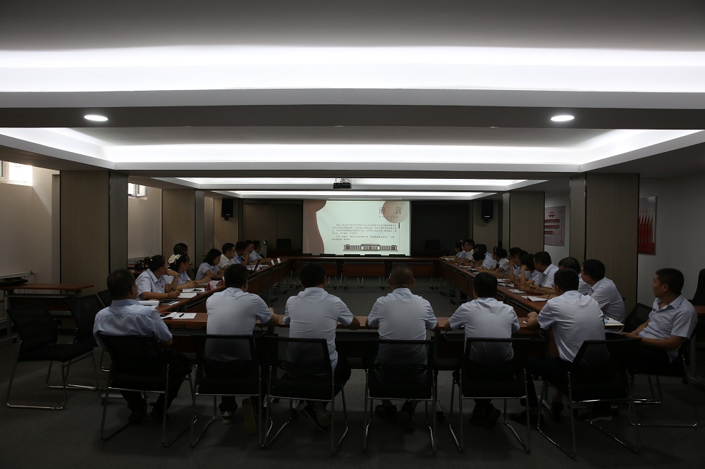 山西省節(jié)能中心有限公司黨支部開展“筑牢理想信念，嚴(yán)守紀(jì)律規(guī)矩”慶七一主題黨課